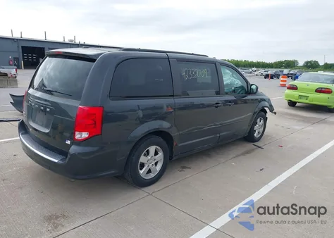 2012 Dodge Grand Caravan Sxt из США, поврежденный, VIN 2C4RDGCG1CR123250